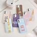Custom name monogram card pocket case iPhone 13 Pro Max iPhone 12 mini iPhone 11 iPhone 8 7 iPhone x xr iPhone XS Max iPhone SE 2020 ys-d 