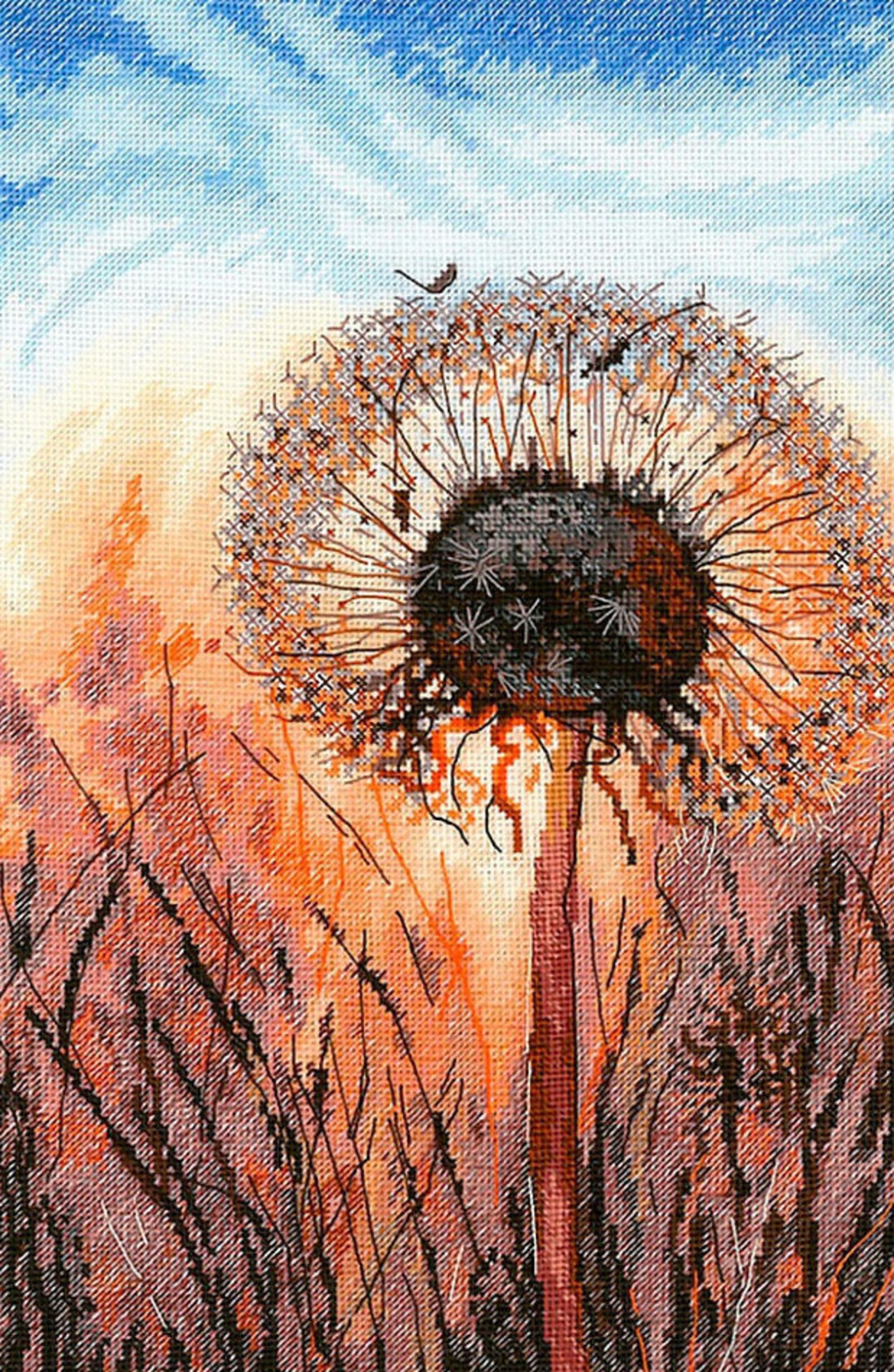 Embroidery kit thread embroidery kit cross stitch kit hand  etsy