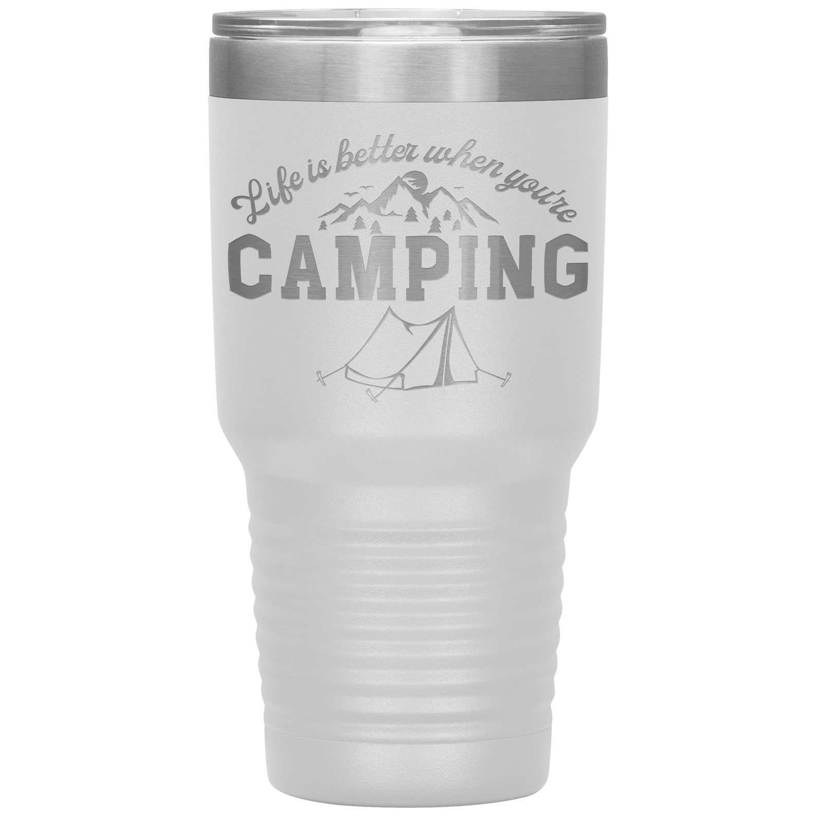 Camping Travel Mug Etsy