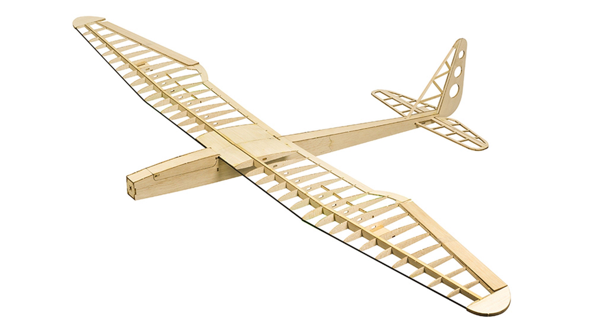 F16 Sunbird Electric Glider Laser Cut Balsa Kit 1600mm Balsawood