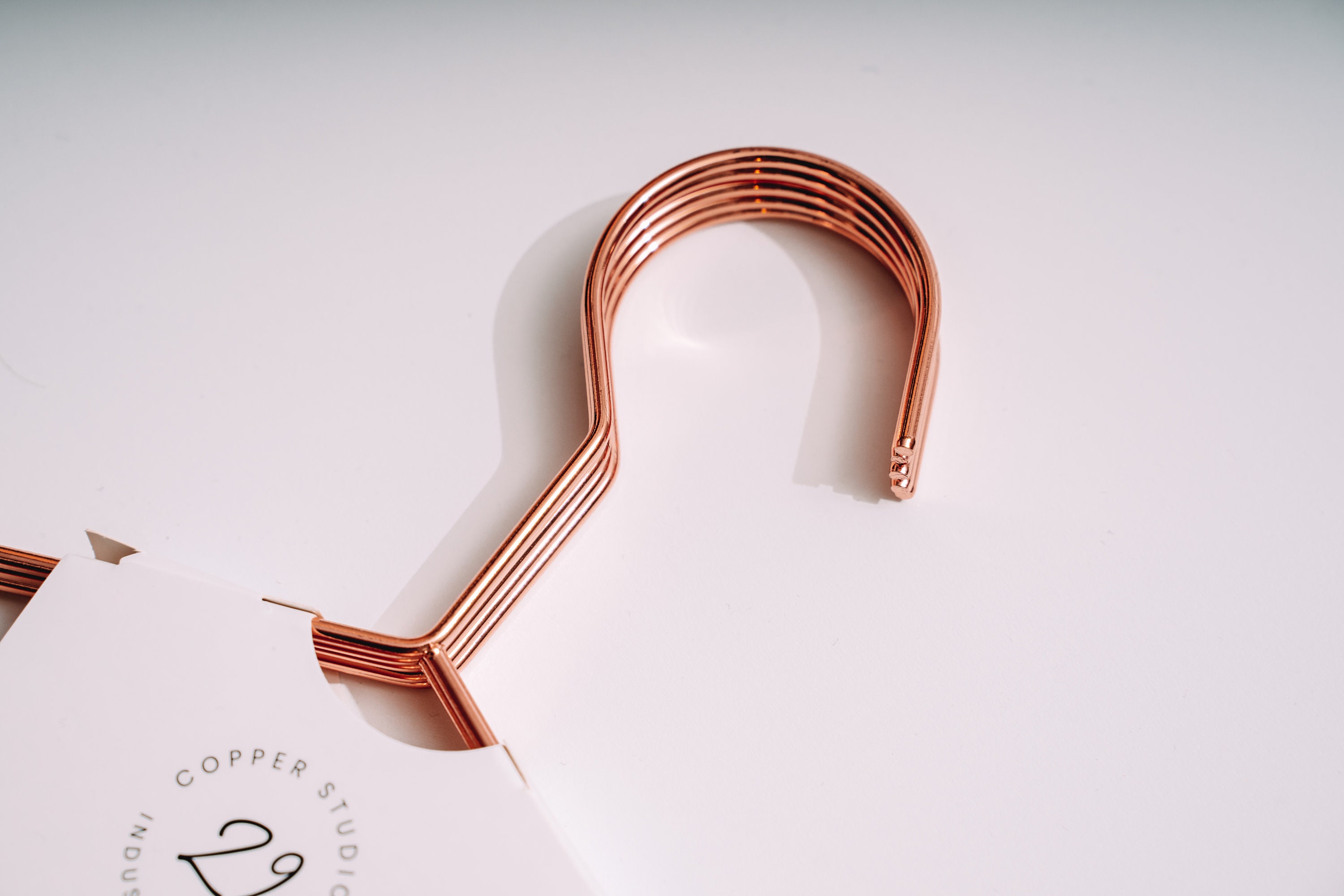 Set of 5 Copper Clothes Hangers Copper Wire Hangers Wire Etsy