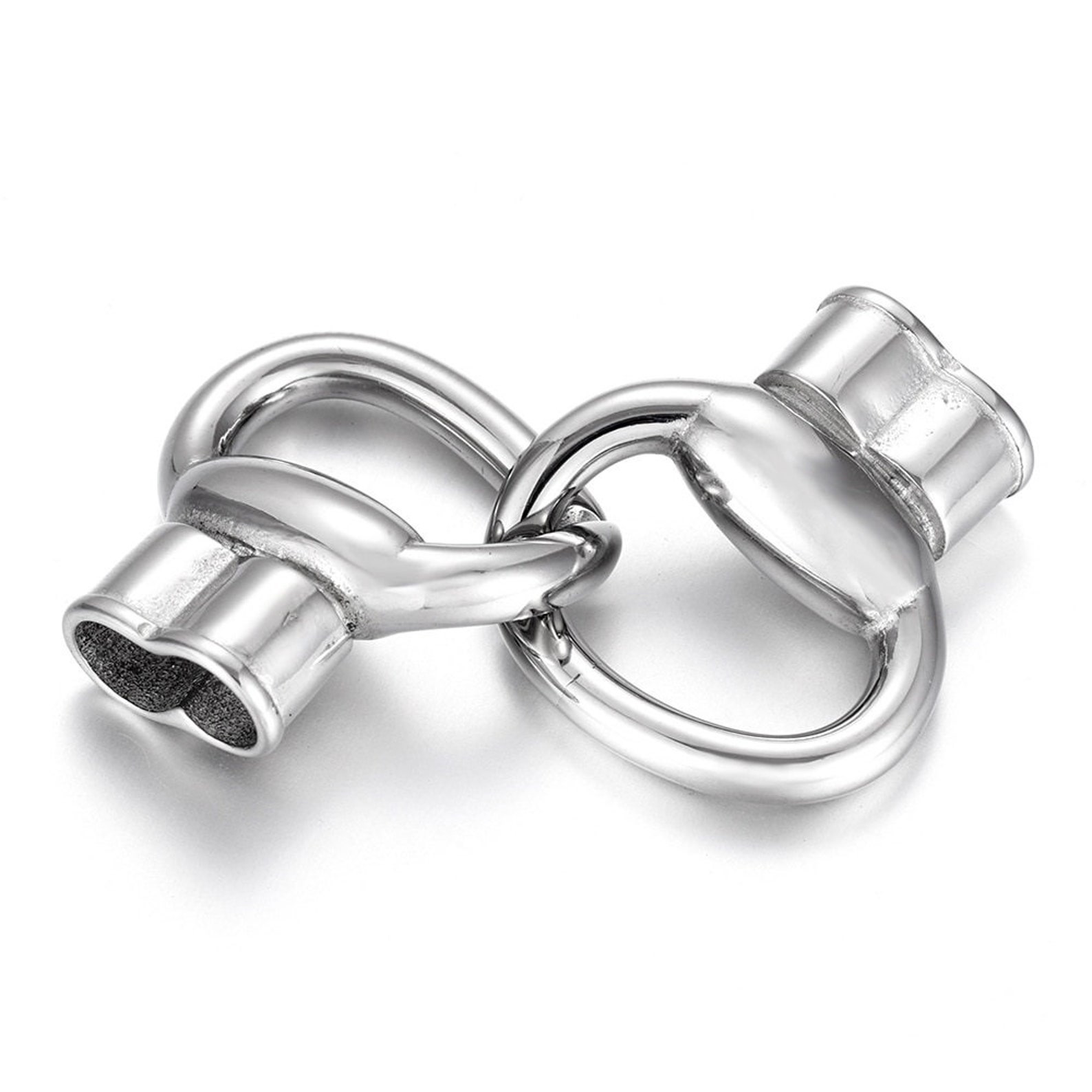 2sets Stainless Steel Interlocking Clasp Toggle Set Fit 6mm Etsy