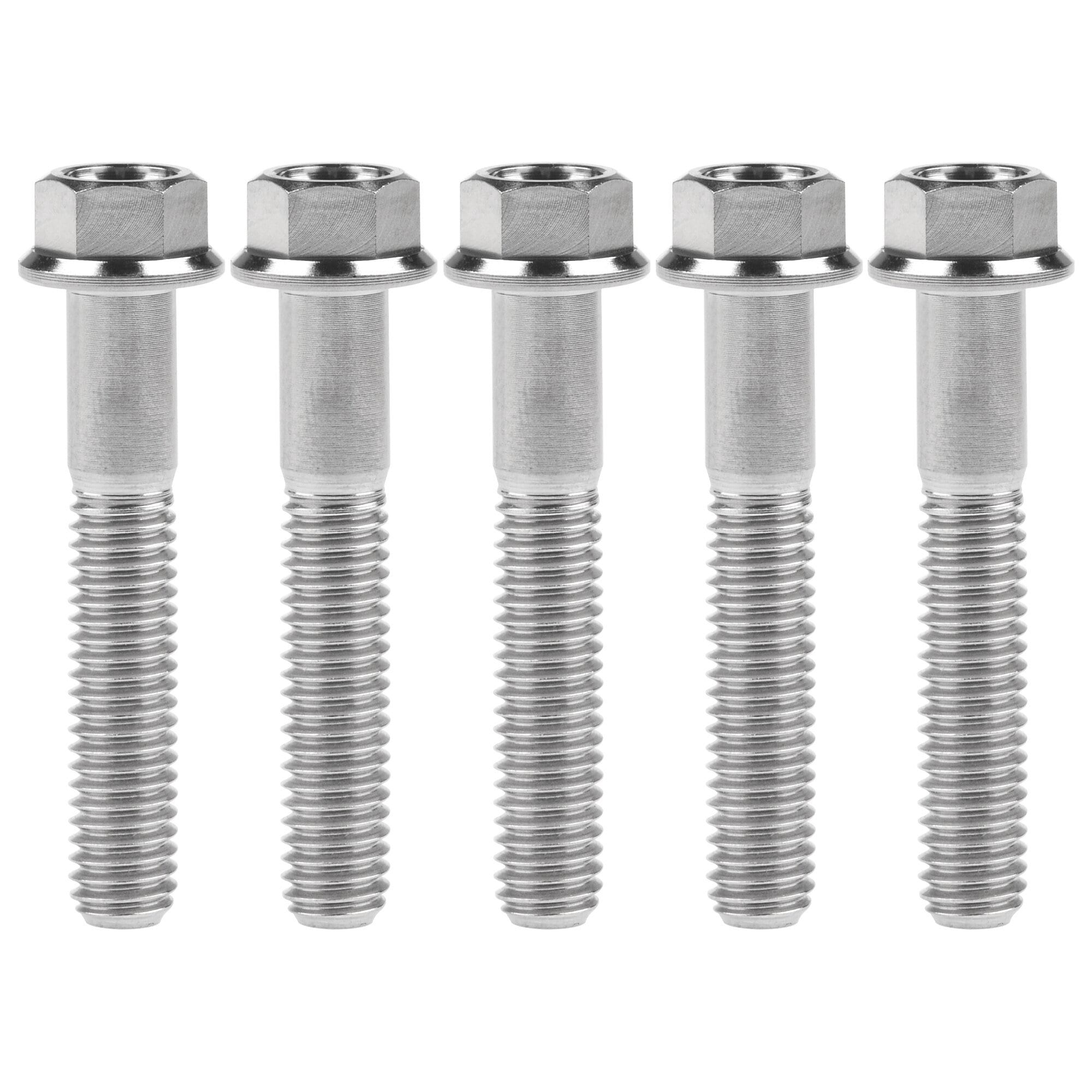 Bullone Testa Motore In Titanio Fast Turn Fittings - M6 X 1,00 X 5 Mm (Nuovo)