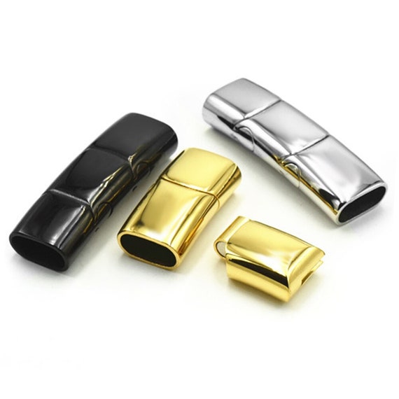 Stainless Steel Strong Magnetic Clasps For Leather Cord Bracelet