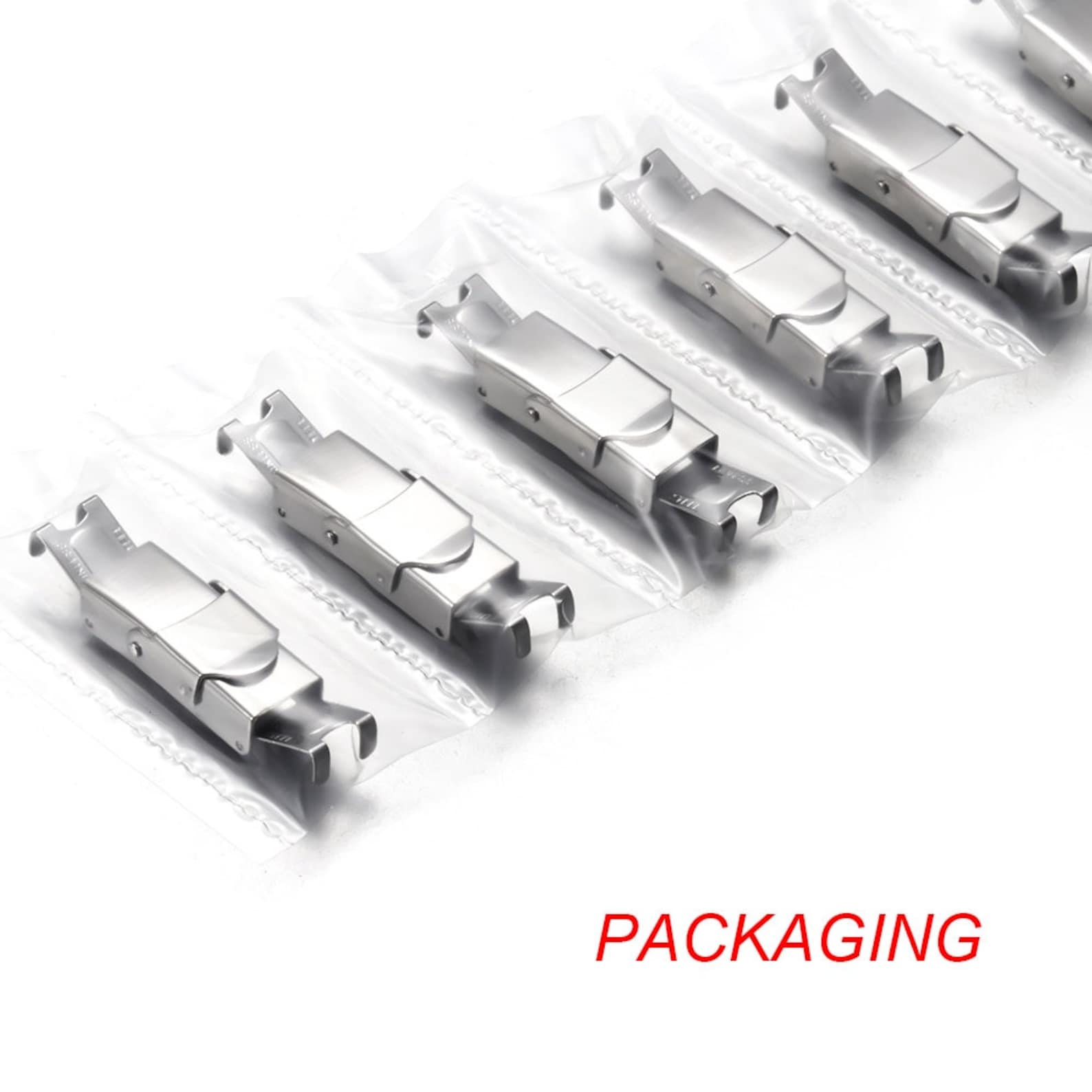 10pcs Stainless Steel Clasp Crimp Jaw Hook Watch Band Clasp Etsy