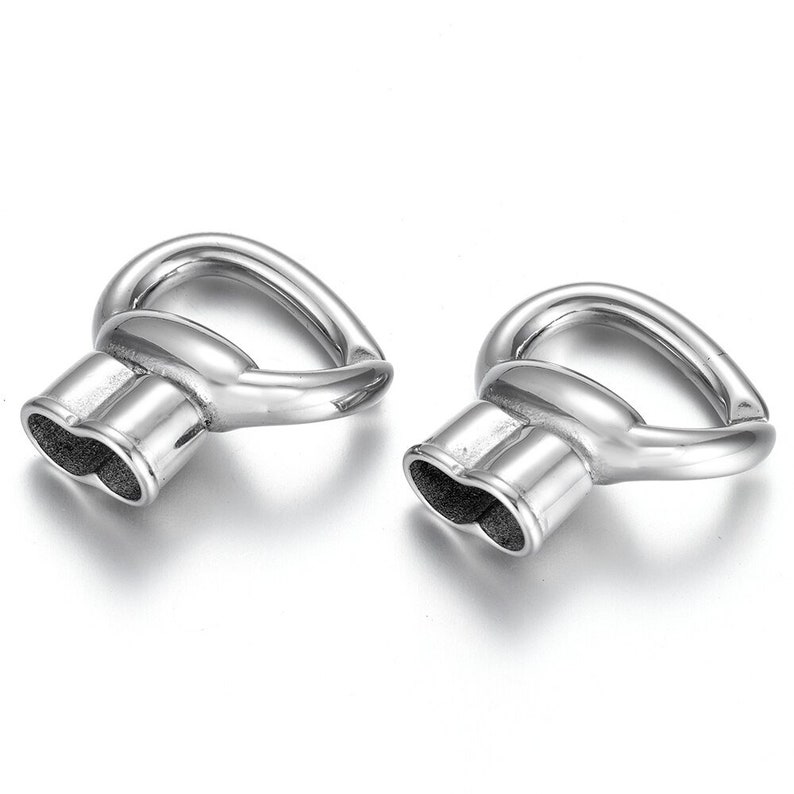 2sets Stainless Steel Interlocking Clasp Toggle Set Fit 6mm Etsy