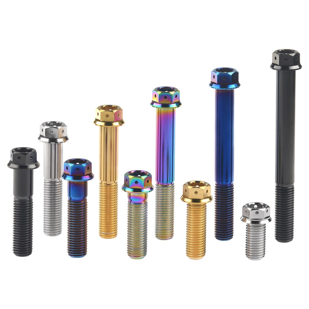 Smartwatch M8 Bulloni In Titanio Grado 5 M8 - Testa Esadecimale, Lunghezze Da 10 A 60mm, Per Applicazioni Resistenti E Leggere Viti DIN 912 M8 Titanio - Foto 2