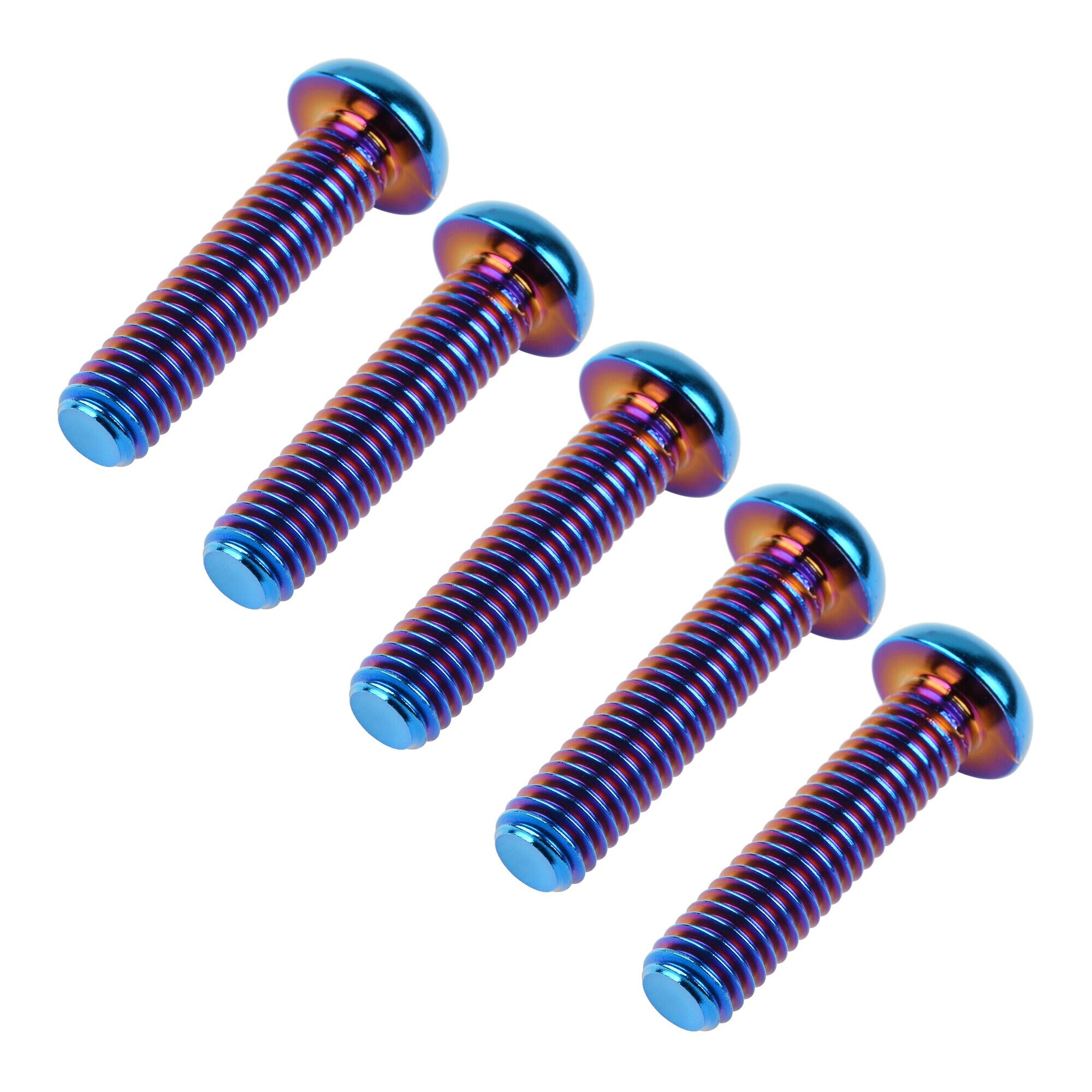 thumbnail image 2 of Titanium M6 Button Head Torx Bolts - Assorted Lengths (10mm To 35mm) For Bike & Body Fix 2 of 10