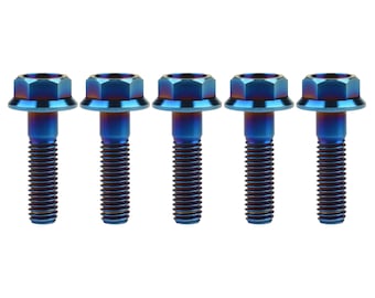 Titan-Schrauben M8 X 25–50 Mm – TiN Beschichtet, Für Motorrad & Fahrrad, NICECNC