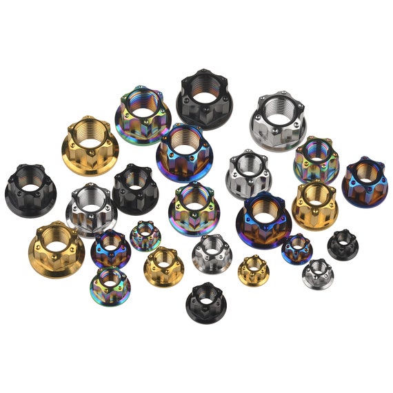 Dadi In Titanio Per Alte Prestazioni Dadi Flangia Esagonali In