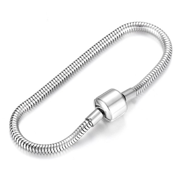 Snake Charm Bracelet Etsy