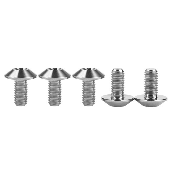 Titanium Torx Bolts For Motorcycles & Bikes – M4 M5 M6 Umbrella Head, Grade 5, PVD Finish