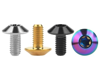 Boulons Titane Pour étrier De Frein Disque – Compatible XTR, Ultegra – Léger, Résistant, Avec Clip Ressort - 10