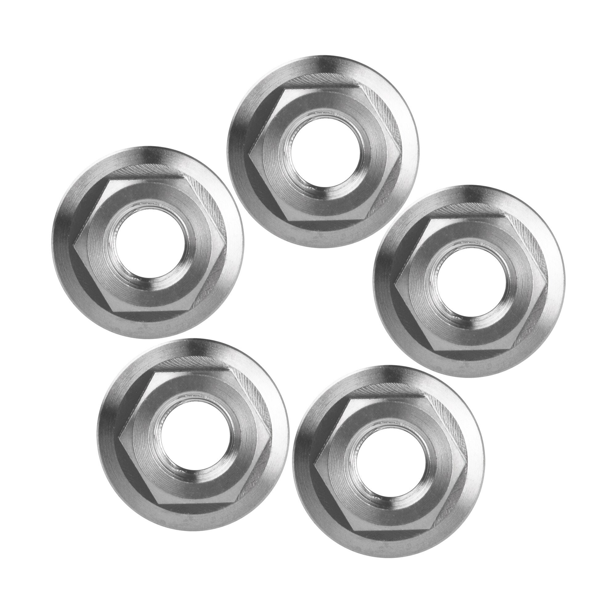 Dadi In Titanio GR5 RISON-Titanium | M6x1.0mm | 6 Pezzi | Per Bici, Moto E Auto - Foto 13