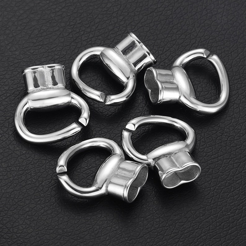 2sets Stainless Steel Interlocking Clasp Toggle Set Fit 6mm Etsy