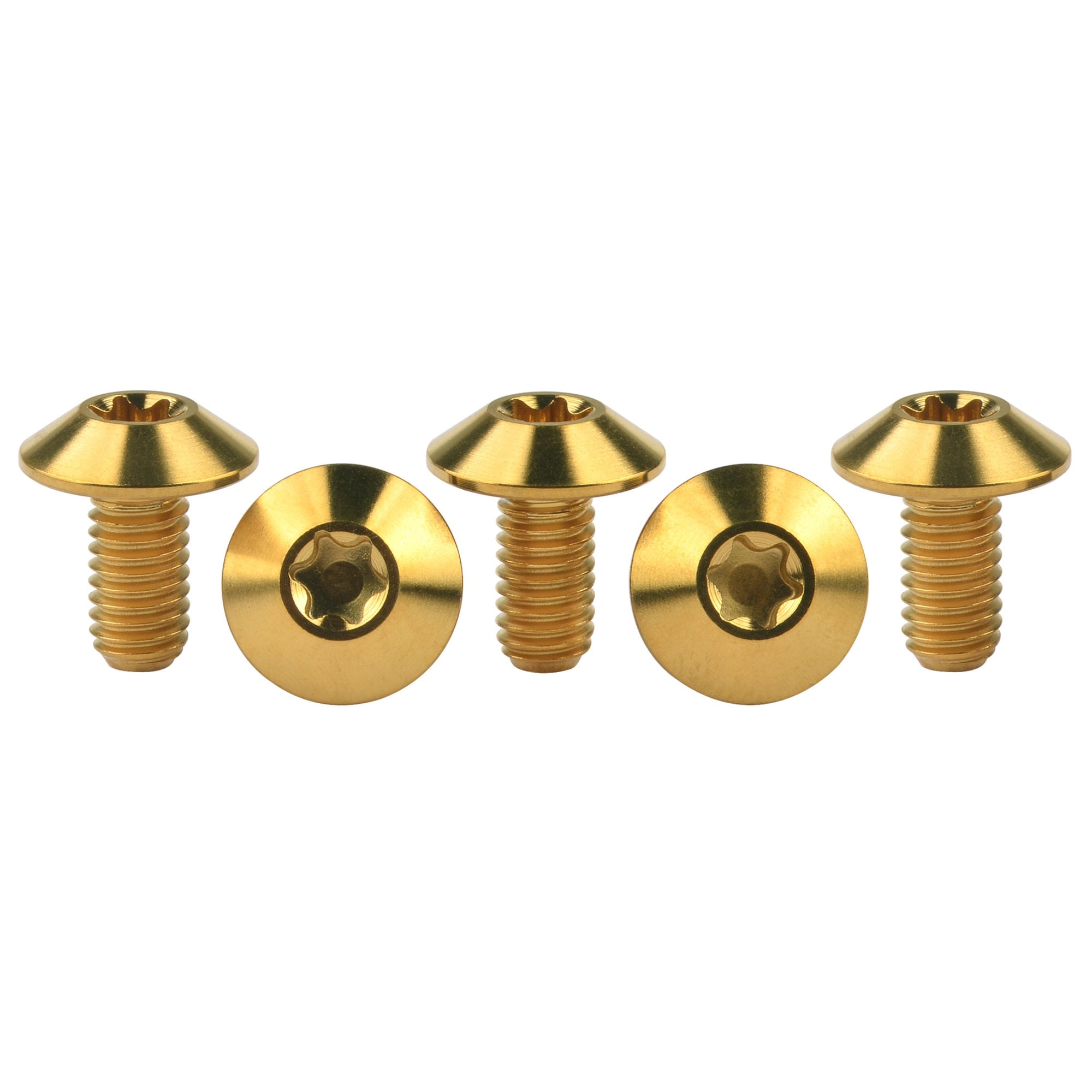 Bulloni In Titanio M5 M6X16/20Mm T30/T25 Testa A Esagono Incassato Torx Per Vite Di Fissaggio Freno V, Nero, M5,16mm - Foto 6