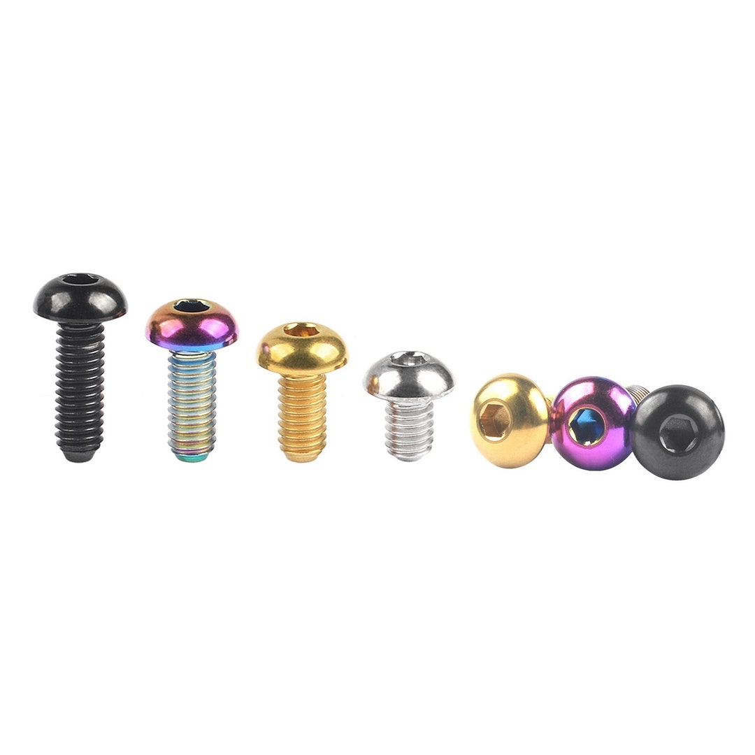 Lot De Boulons Et Vis Torx En Titane Pour Fixation Freins De Vélo – Neuf