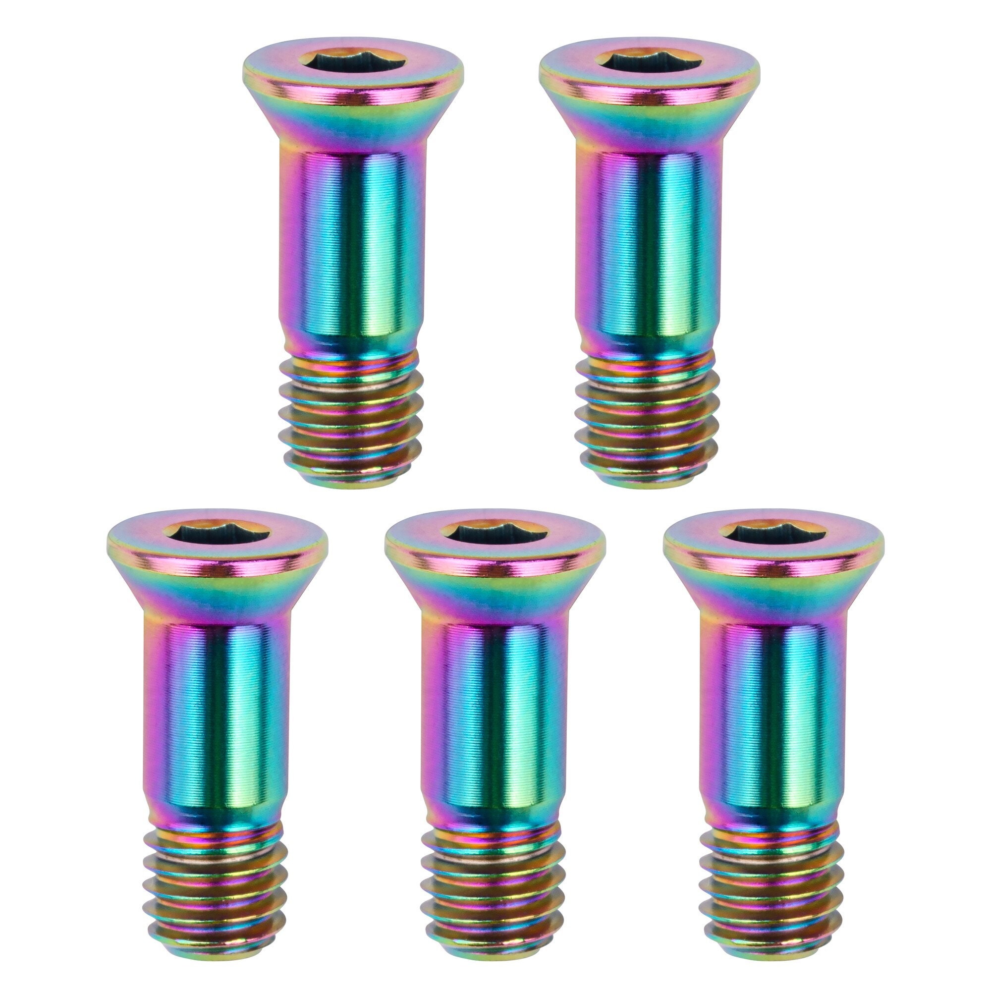 2 PCS M5 20 millimetri Ti GR5 di Tanio Della Bici Deragliatore Posteriore Jockey Puleggia Ruota Bulloni