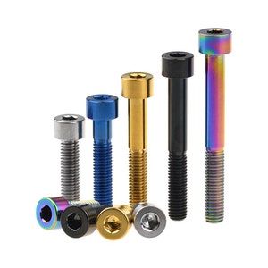 DIN912 Bolt M8X15 20 25 30 35 40 45 50 60 70mm Allen Key Socket Head Screw For Bicycle Motorcycle Car Motor Parts