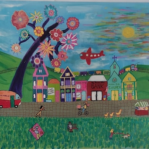 Saturday - naive art village