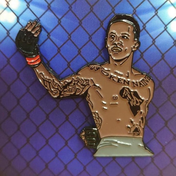 Israel ‘’The Last Stylebender‘’ Adesanya MMA Pin Lapel UFC