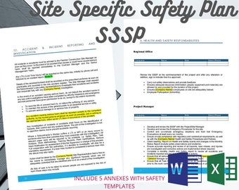 SSSP (Site Specific Safety Plan)