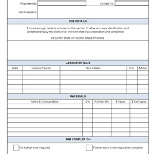 Dayworks Sheet Template PROJECT MANAGEMENT Etsy Dayworks Sheet Template PROJECT MANAGEMENT Etsy