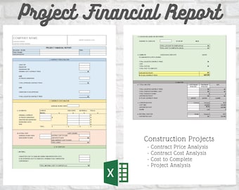 Project Financial Report, PROJECT MANAGEMENT