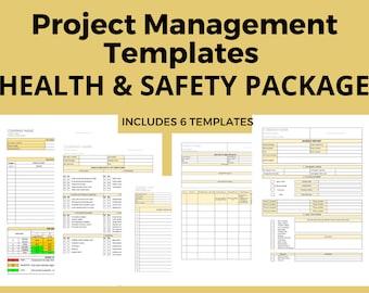 Project Management Health & Safety Package