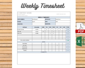 Weekly Timesheet Template, PROJECT MANAGEMENT