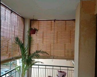 Standard Handmade Bamboo Chick Window Closer Curtains For Balcony Windows Outdoors Door bamboo chick blind outdoor blind