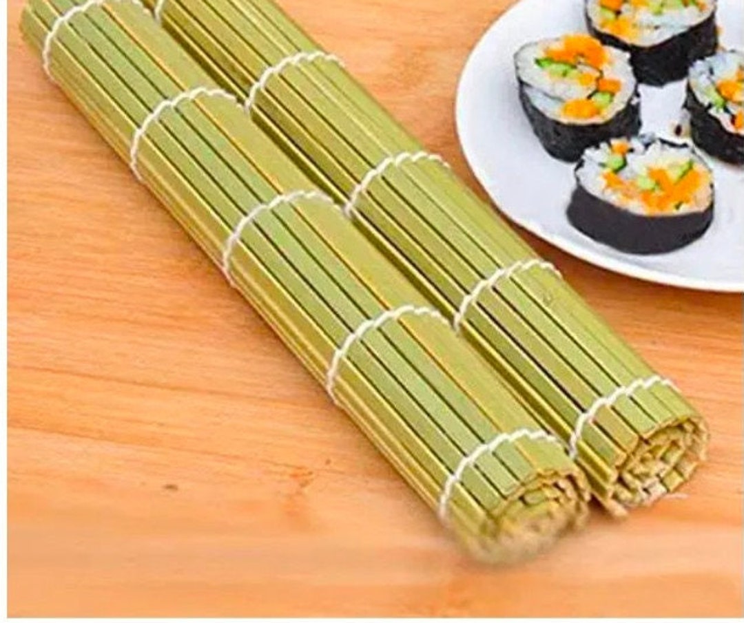 Sushi Making Kit 11 Pcs Bamboo Sushi Rolling Mat and Serving Set