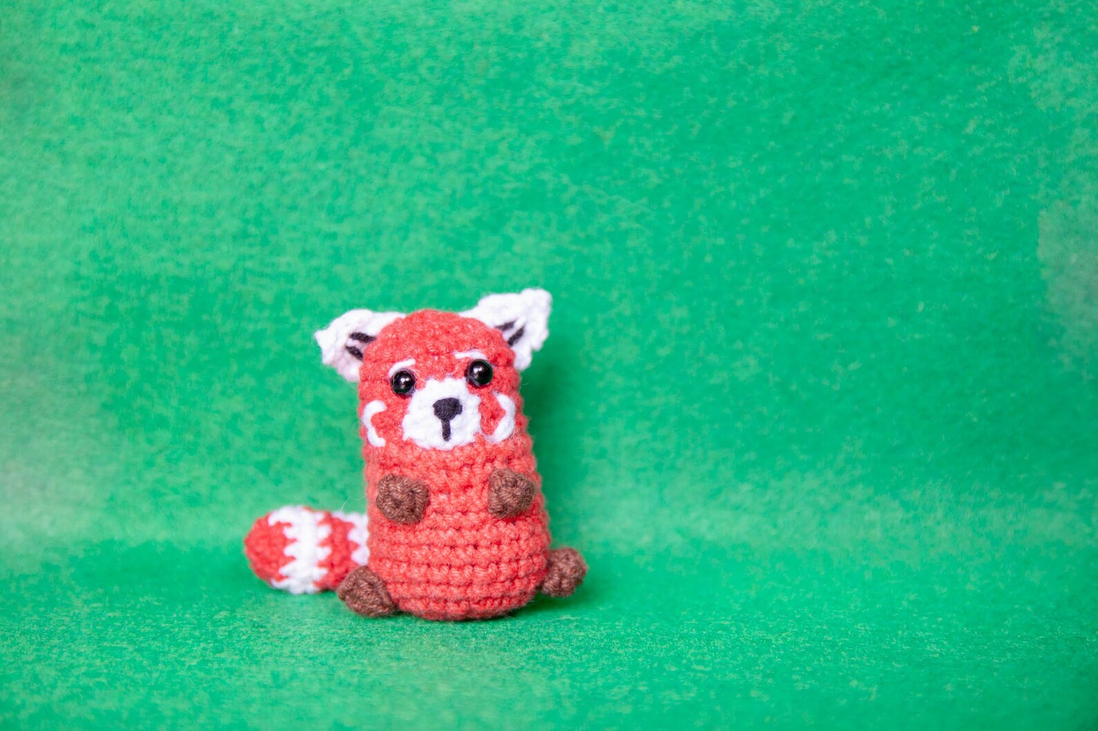 Crochet PATTERN: Red Panda Keychain/ Cute Amigurumi Pattern/ - Etsy