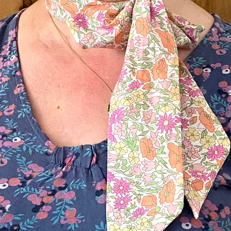 Liberty Long Scarf/wrap 100 Cotton Danjo Festival Wear Etsy