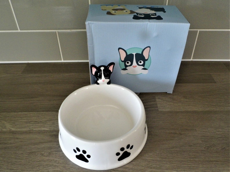Dog Squad French Bulldog food bowl.food bowlceramic Etsy.de