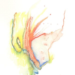 Butterfly Transformation - Aquarelle drawn by Kassandra Henao Maya - The Art of Creating Light Collection