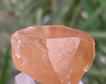 22 Gramm reiche goldene Farbe transparenter Topas-Kristall, Sherry-Topas aus der Skardu-Mine.Topas-Specimen, Topas-Kristall
