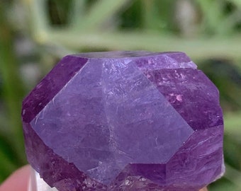 12 Grams Rich Purple Colour Terminated Scapolite Crystal from Badakshan Mine, Purple Scapolite Specimen