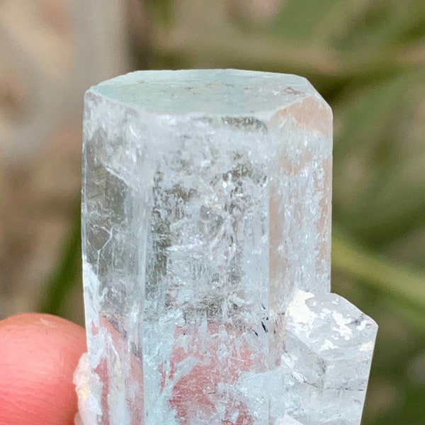 12 Grams Natrual sky Blue Color  Aquamarine Crystal, Raw Aquamarine,  Aquamarine From Skardu Pakistan.