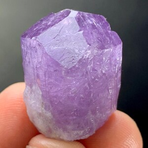 Lovely Purple Colour Transparent Flourescent scopolite Crystal From Badakshan Mine Afghanistan,Scapolite Specimen,Scapolite Mineral.12 grams