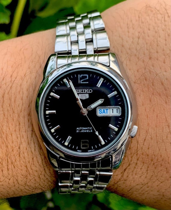 Seiko Watch 21 Jewels Automatic 7S26-01V0 With Day /date - Etsy UK