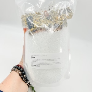 Ritual Bath Salts with Pure Essential Oil and Healing Crystal image 10