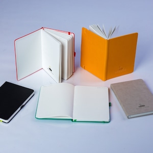 Quaderno di carta di pietra, quaderno A5, quaderno ecologico, quaderno a griglia punteggiata, quaderno con copertina rigida