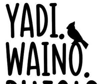 Yadi Waino Pujols One Last Run SVG & JPG Digital Download | Cricut | Silhouette