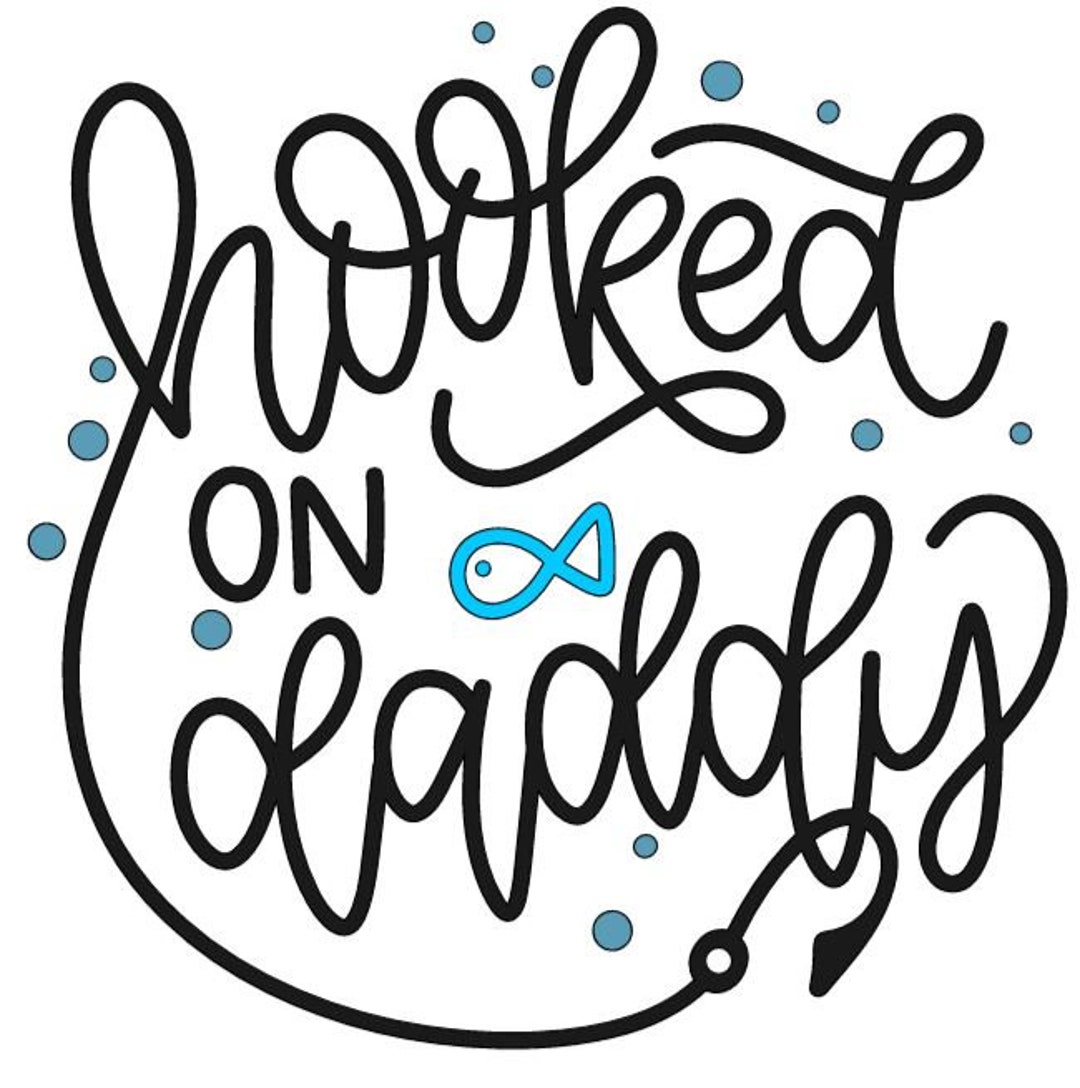 Hooked on Daddy SVG & JPG Digital Download Cricut - Etsy