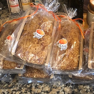 Organic Pumpkin Bread, Sugar Crunch Topping