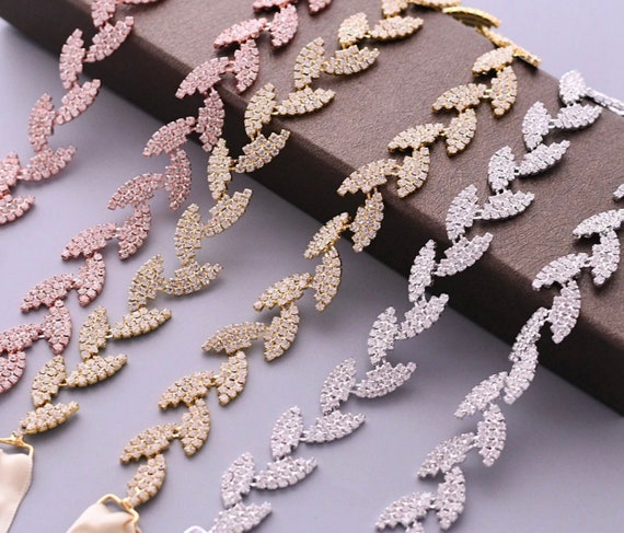Grecian Bridal Belt Crystal 