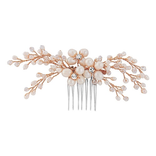 Shops Nita Freshwater Pearl Hair Comb