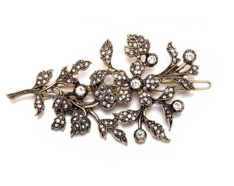 Antique Hair Clip - Etsy