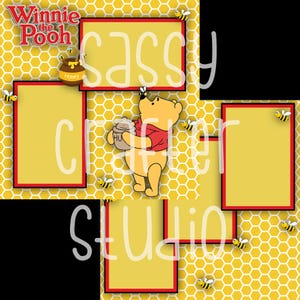 Classic Pooh Scrapbook 12x12 - Etsy